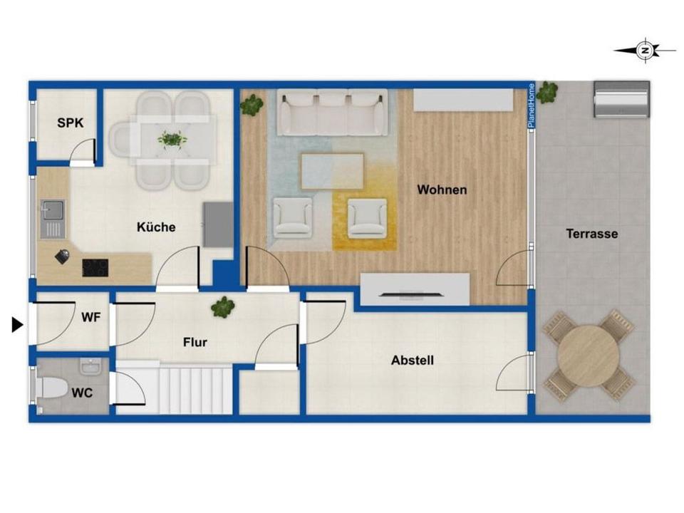 Ruhig und gut gelegenes Reihenendhaus mit Garage in Meldorf in Meldorf