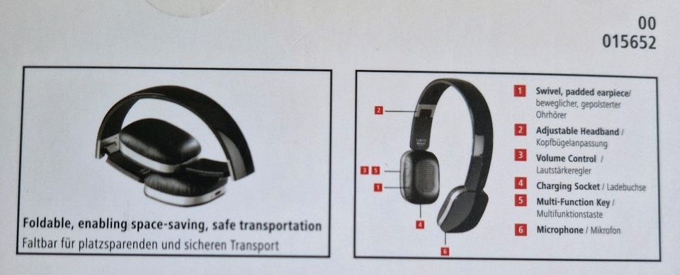 Hana Bluetooth Stereo Headset 15652 in Flensburg