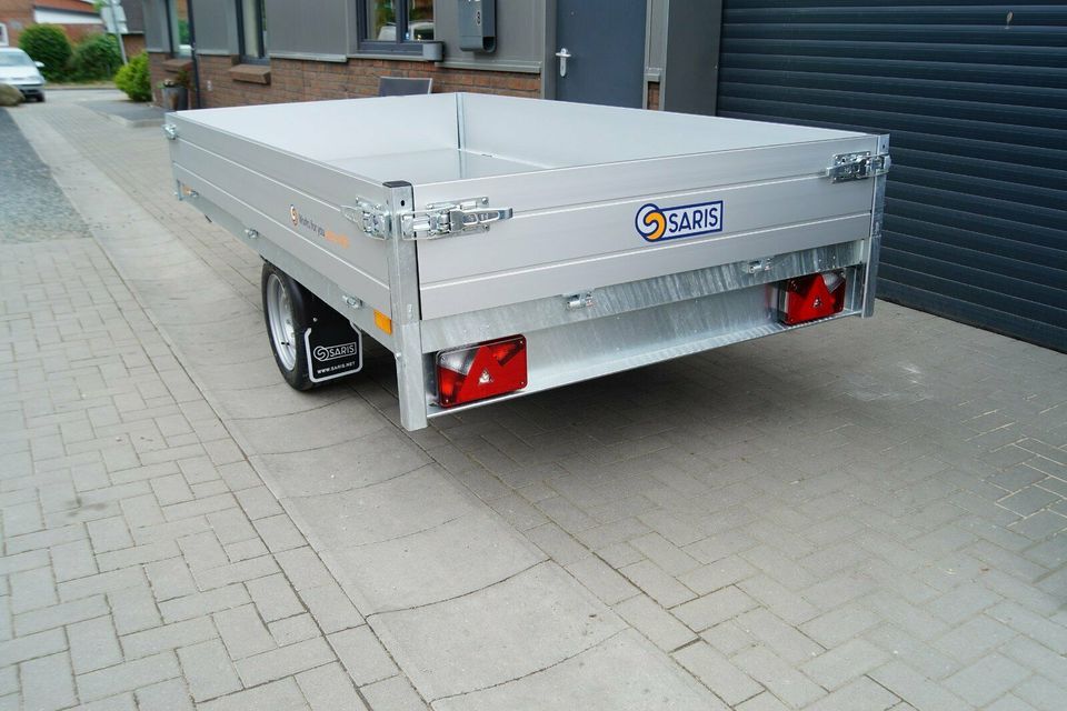 Anhänger Saris K1 256 X 150, 1500 kg, Heckkipper, neues Modell in Wankendorf