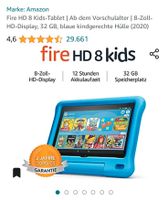 Fire HD 8 Kids-Tablet Nordrhein-Westfalen - Kreuztal Vorschau