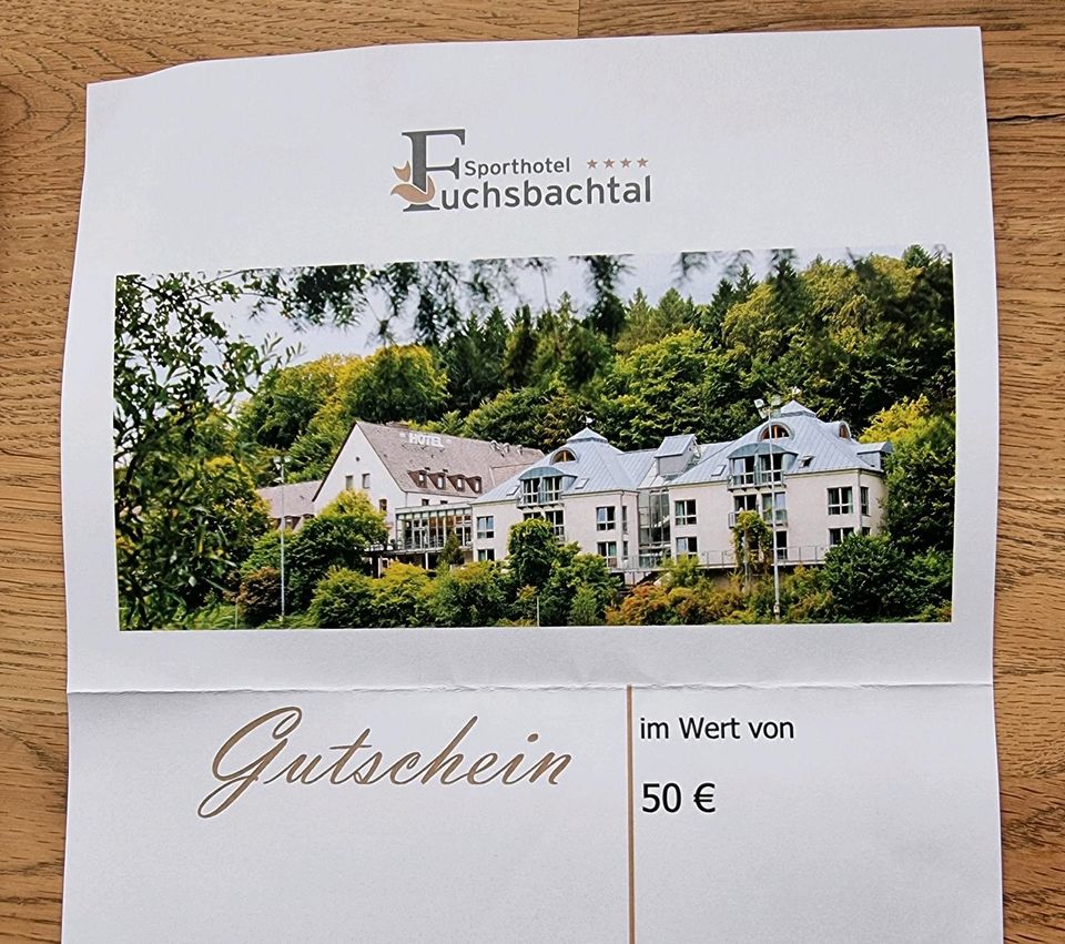 Fuchsbachtal Sporthotel Gutschein 50€ in Stadthagen