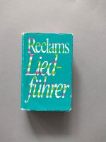 Reclams Liedführer, zweite Auflage 1977 Bayern - Roth Vorschau