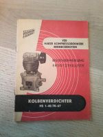 Bedienungsanleitung und Ersatzteilliste Kolbenverdichter HS 1-40/ Bayern - Pfaffing Vorschau