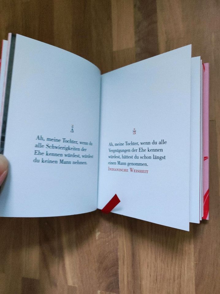 Ehefibel Buch zum Heiraten Hochzeit rot Sie&Ihn in Mönchengladbach