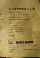 Ersatzteilliste Welger Aufsammelpresse AP42 Niedersachsen - Prezelle Vorschau