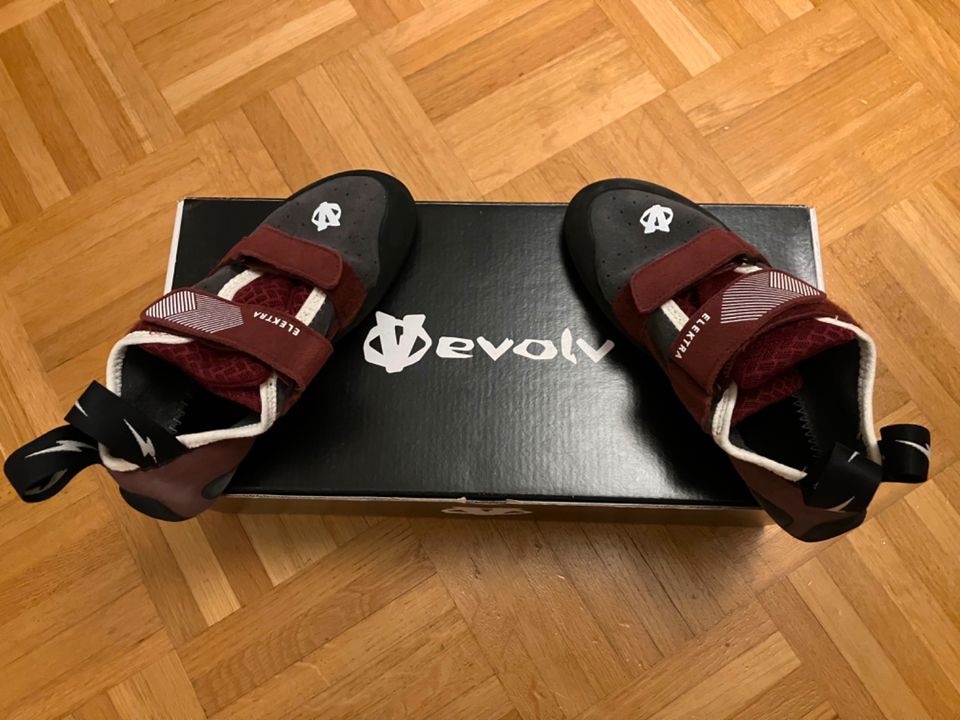 Kletterschuhe evolv Womenˋs Elektra (grey/merlot) 35 in Hamburg