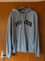 PUMA Sweatjacke hellblau/dunkelblaue Streifen XL Niedersachsen - Osnabrück Vorschau