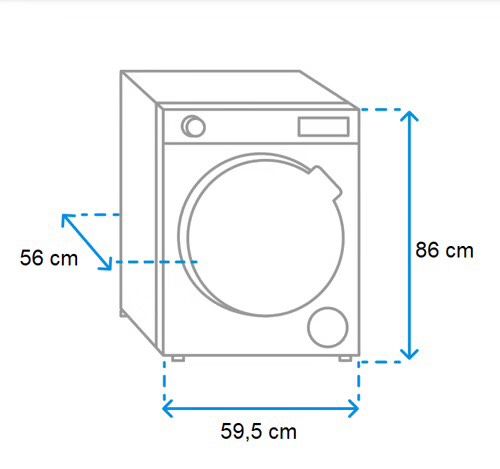 Haier HW90-B14959U1 Smarte Waschmaschine in Duisburg