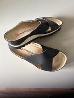 Pantolette „black Cross“, Gr. 37,5, NEUWERTIG, berkemann Köln - Junkersdorf Vorschau