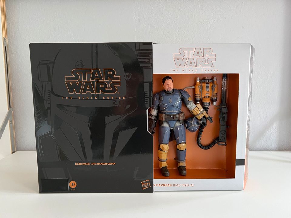 NEU! Star Wars The Black Series Jon Favreau Paz Viszla in Hamburg