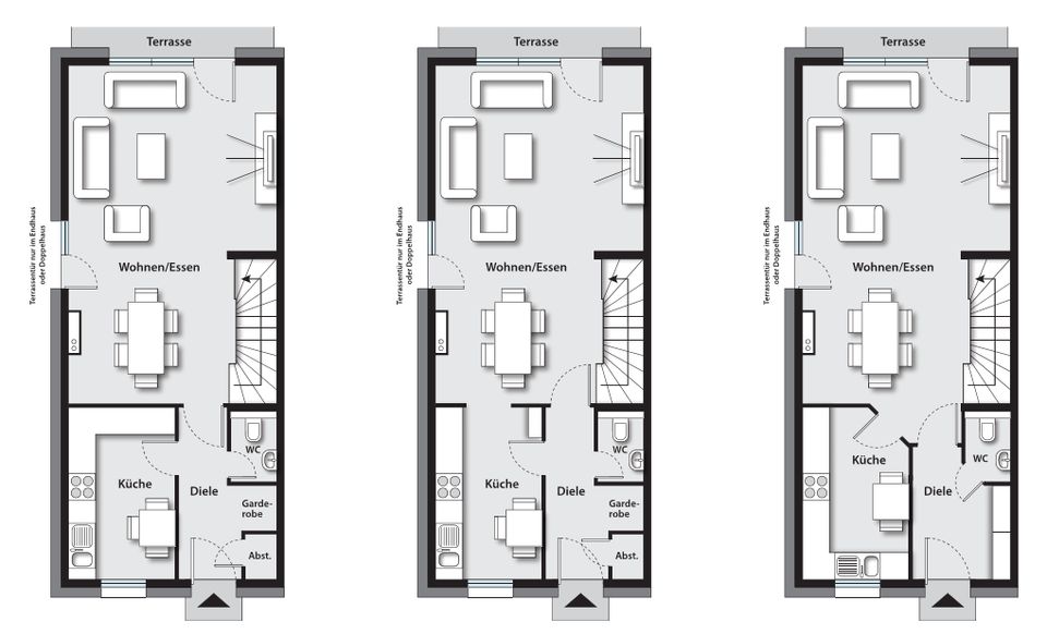 KFW40 QNG Reihenhaus mit 120qm WFL in Top Lage von Usingen (bis 270.000 € KFW Kredit 300) in Usingen