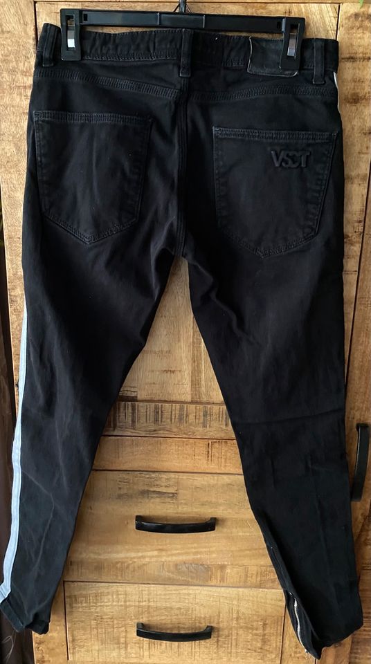 VSCT Skinny Jeans mit Streifen - Schwarz Gr. 32 in Königsbronn