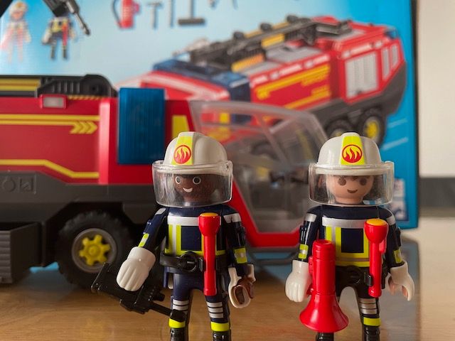 Playmobil Flughafenfeuerwehr 5337 in Niederfüllbach