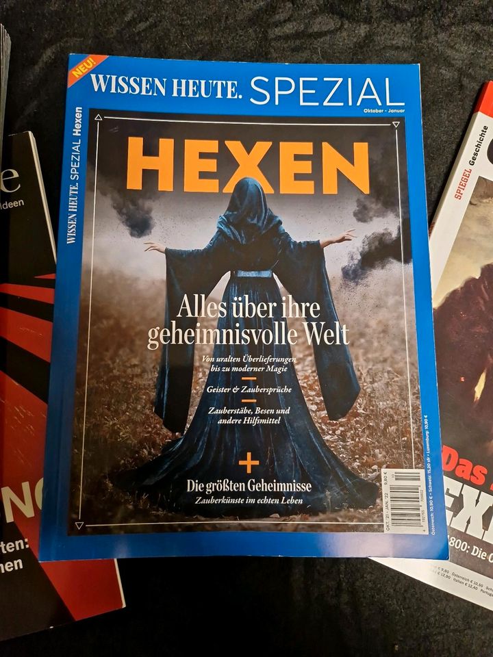 4 x Zeitschrift/Magazine Thema "Hexen, Hexerei und Verfolgung" in Ilmenau