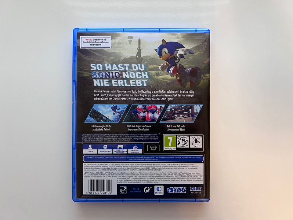 Sonic Fronties: PlayStation 4 - Wie Neu in Gifhorn