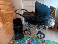 Emmaljunga Kinderwagen mit Buggy blau Niedersachsen - Rotenburg (Wümme) Vorschau