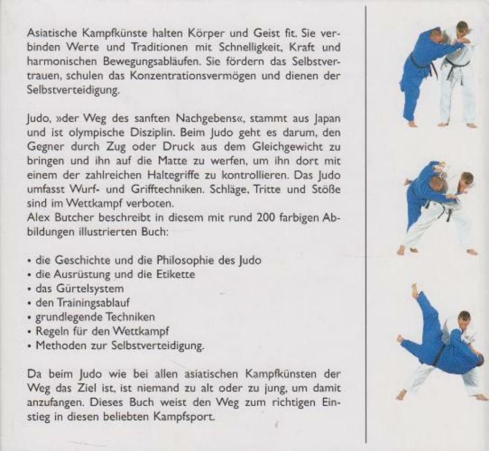 Judo: Traditionen - Grundlagen - Techniken. Gebundene Ausgabe in Berlin