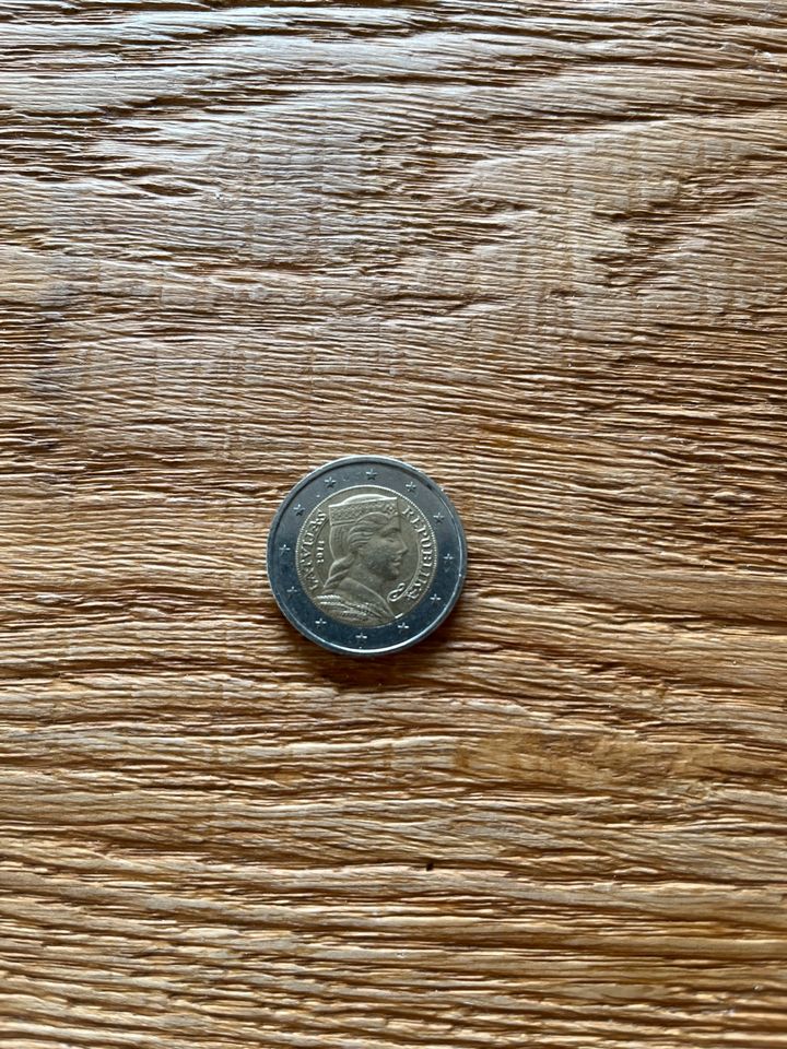 2 Euro Münze Lettland 2014 in Bochum