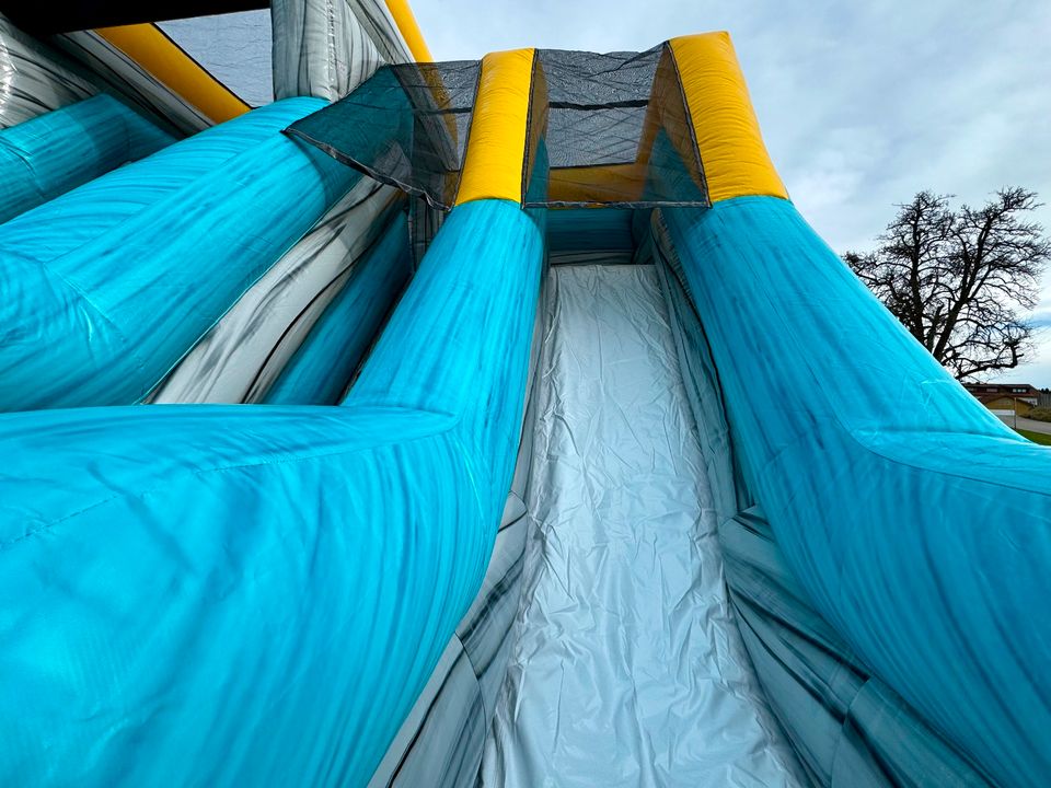 ❌ XL 5x6m Action Jumping Abenteuer Fun Hüpfburg mieten Partyzelt in Wangen im Allgäu