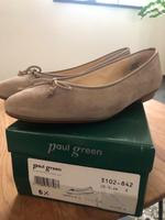 Ballerinas von Paul Green, Gr. 6 1/2, 39,5, beige, rosewood Bayern - Kempten Vorschau