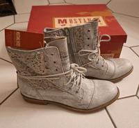 Mustang Stiefel Boots Frühling Silber 38 neu Bayern - Mering Vorschau