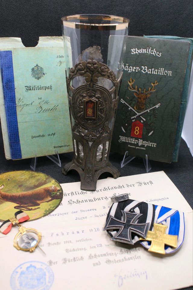Konvolut Ordensspange Jäger Bataillon Militär Weltkrieg Orden in Lichtenau