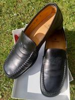 Aigner Mokassins Loafer 38 schwarz Slipper 5 Leder Niedersachsen - Aurich Vorschau