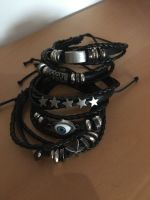 Armband schwarz Leder Nordrhein-Westfalen - Schloß Holte-Stukenbrock Vorschau