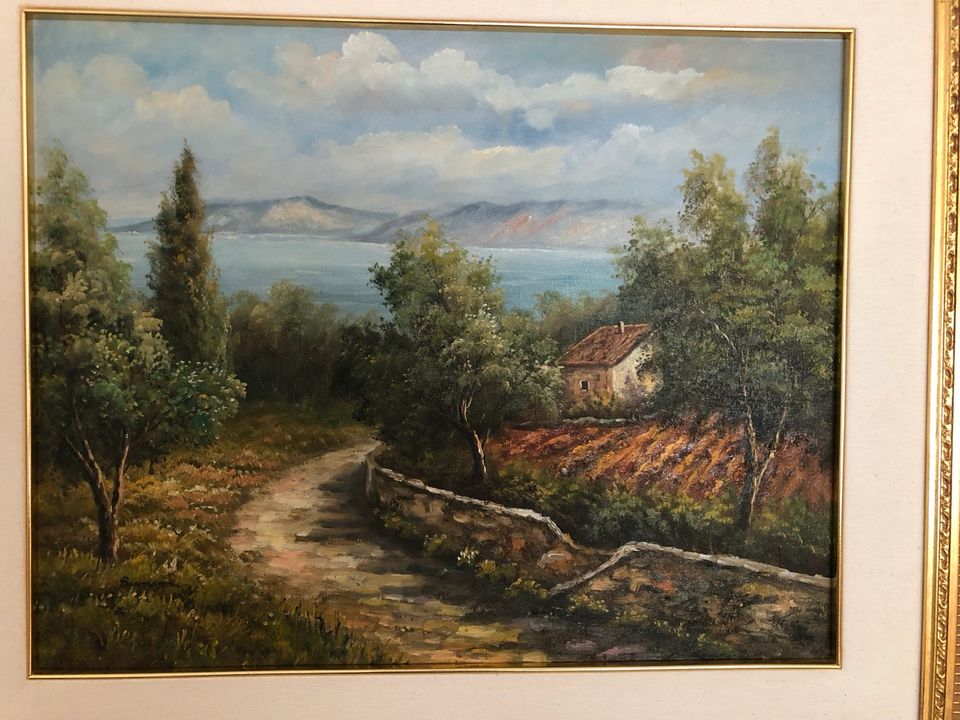BAUMANN Gemälde Öl auf Leinwand 40x50 in Oranienburg