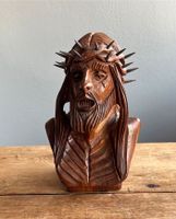 Jesus Holzschnitzerei Holzfigur Dornenkrone Bonn - Beuel Vorschau