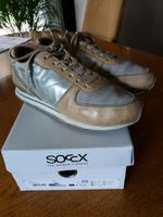 Silber/beige Soccx Sneaker Gr.39 Niedersachsen - Vechta Vorschau