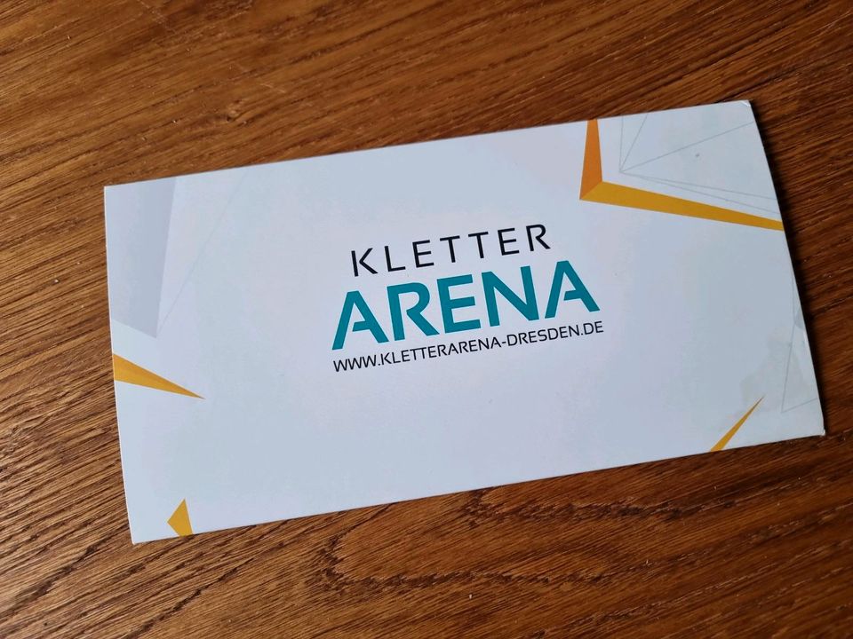 Gutschein Kletterarena Dresden 20€ Bouldern in Hanstedt