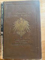 Buch, Deutsches Reichs Gesetzbuch f. Industrie,Handel und Gewerbe Niedersachsen - Bad Münder am Deister Vorschau