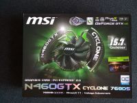 MSI Grafikkarte N460GTX Cyclone 768DS Niedersachsen - Ronnenberg Vorschau