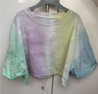 Shirt Tshirt Regenbogen Batik XS Bershka 34 bunt Nordrhein-Westfalen - Lengerich Vorschau