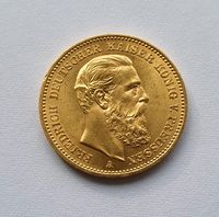 Gold 20 Mark Preußen Friedrich 1888 St.gl Niedersachsen - Northeim Vorschau