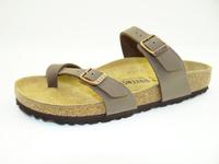 Birkenstock MAYARI Zehentrenner Braun Sandalen Schmale 38 und 39 Hessen - Stadtallendorf Vorschau