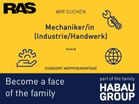 Mechaniker/in (Industrie/Handwerk) Niedersachsen - Meppen Vorschau