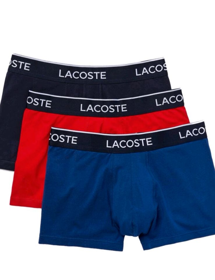 ⭐ Lacoste Boxershorts Gr. L, Herren / Männer Unterwäsche in Rödermark