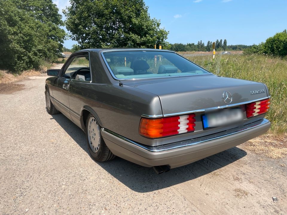 Mercedes C126 Coupe 500SEC Bj. 08/1989 mit 282Tkm & H-Kennzeichen in Stahnsdorf