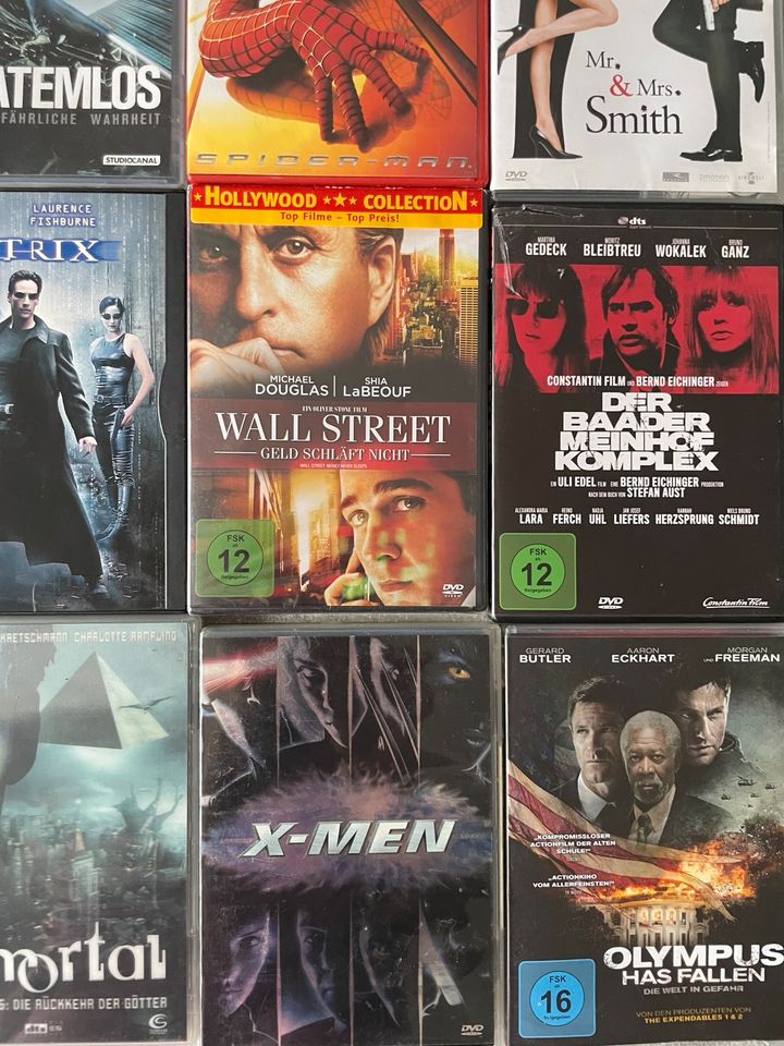 Sammlung Paket Set DVD 16 Stück Action Fantasy Thriller Filme in München