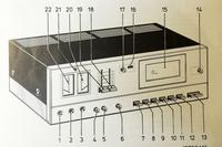 PHILIPS Tapedeck Cassettendeck N 2534 Service-Manual Niedersachsen - Brake (Unterweser) Vorschau
