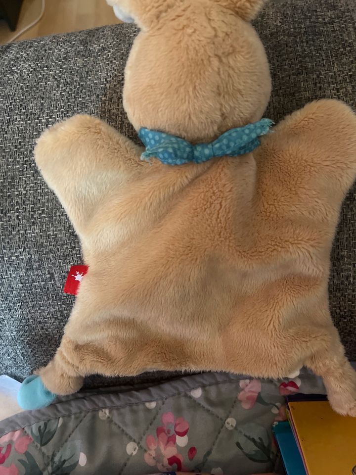 Sigikid Schmusetuch Hase Handpuppe o. Bär Boppelsche in Wiesbaden