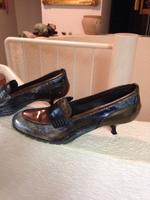 Escada Pumps Gr:38 blau-braun Bayern - Arnstorf Vorschau