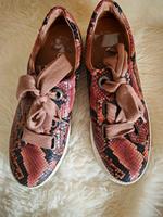 GABOR Damen-Sneaker Echtleder Gr.40 braun Hessen - Rodgau Vorschau