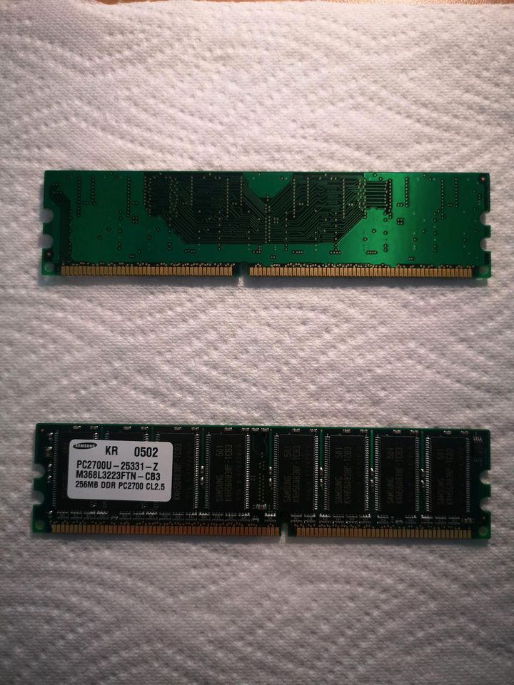 Samsung DDR1 RAM 256MB in Meppen