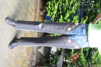 Jeanshose mit Leder. Damen- Westernreiten, Bikerin, Western Style Dortmund - Mengede Vorschau