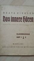 NOTEN Ziegler "Das innere Hören"  Klavierschule 2 Klaviernoten Baden-Württemberg - Bötzingen Vorschau