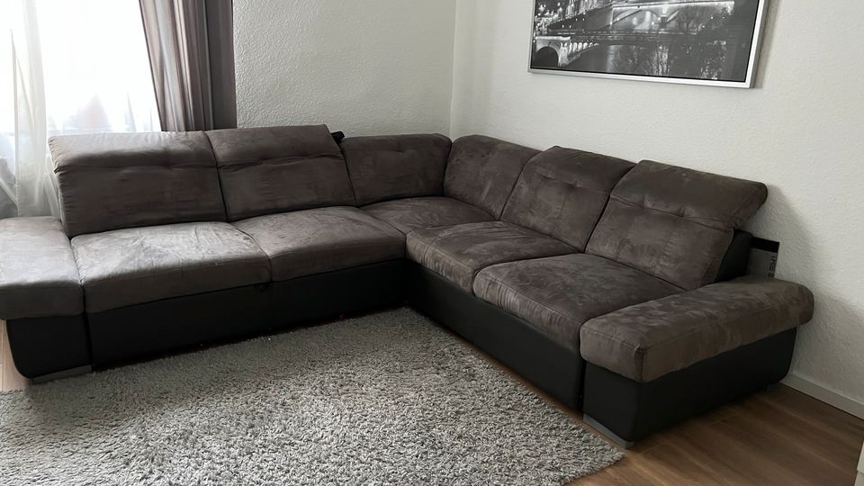 Sofa-Klappbett Bett Ecksofa Es gibt Stauraum 230*240 in Duisburg