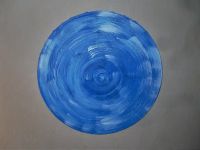 Bild Kunst Blau handgemalt Hals Chakra Energie Acryl Sammler Rheinland-Pfalz - Ramstein-Miesenbach Vorschau